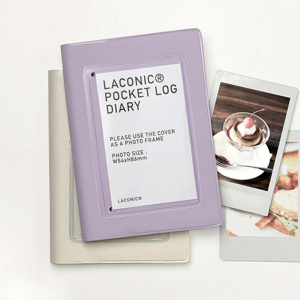 Laconic Pocket Log Undated Diary - Lavender
