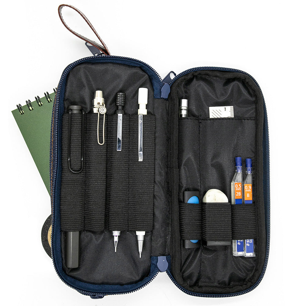 Luddite Denim Resonate Pen Case - Window Pane