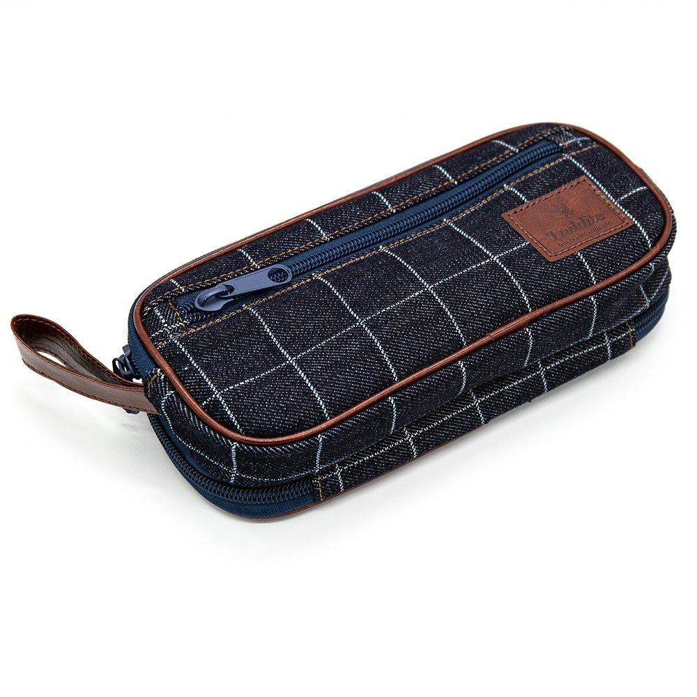Luddite Denim Resonate Pen Case - Window Pane