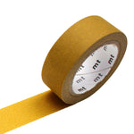 MT Matte Mustard Washi Tape