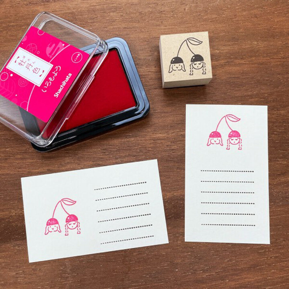 Marl Chan Wooden Stamp - Cherry