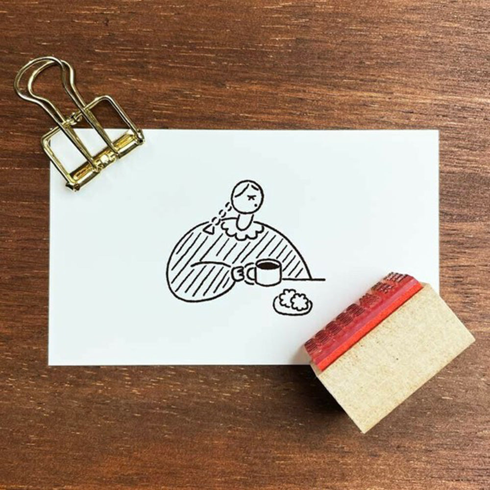 Marl Chan Wooden Stamp - Sweets