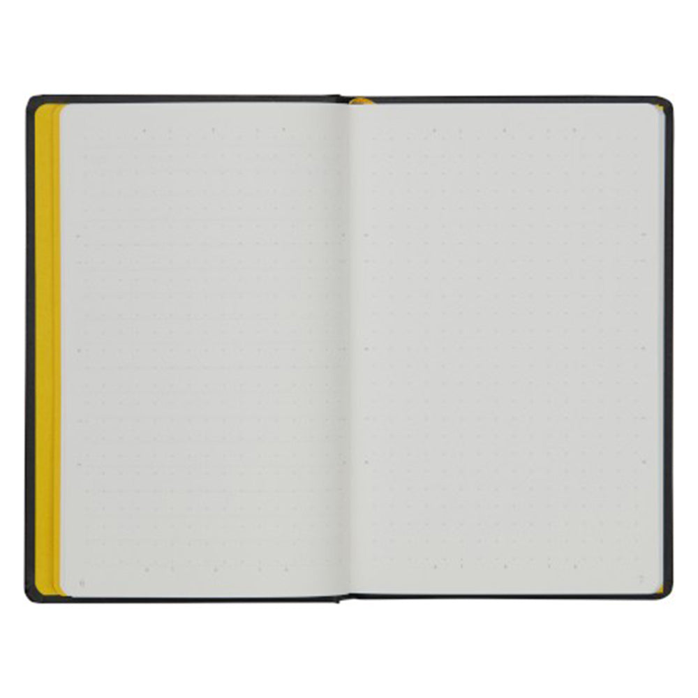 Maruman Mnemosyne A6 Notebook - Dot Grid - Black