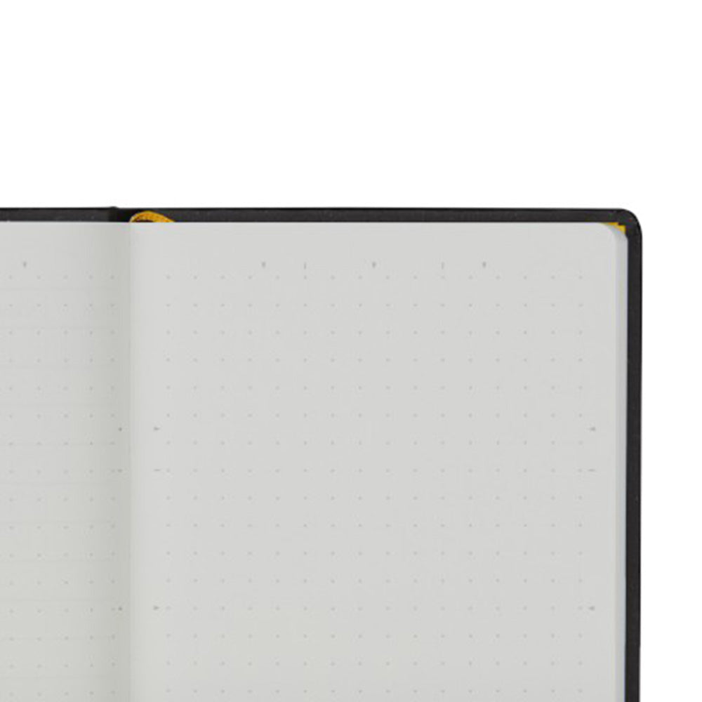Maruman Mnemosyne A6 Notebook - Dot Grid - Black