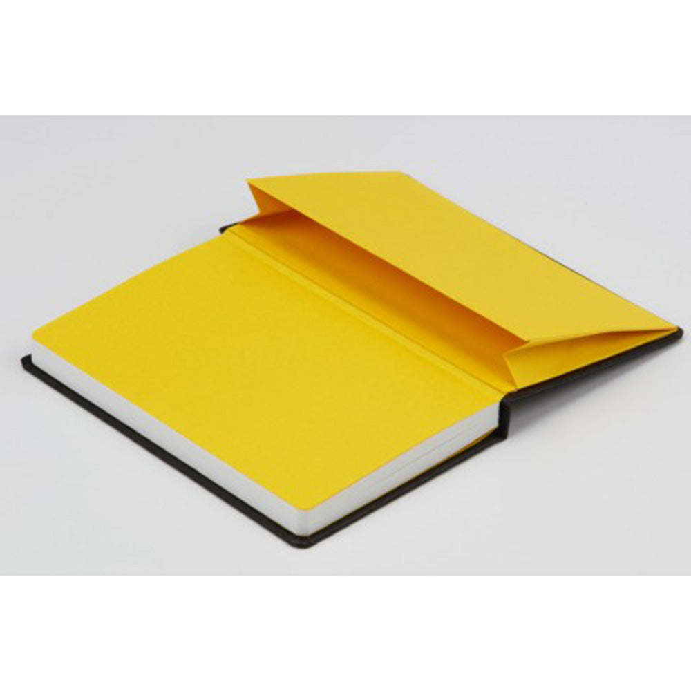 Maruman Mnemosyne A6 Notebook - Dot Grid - Black