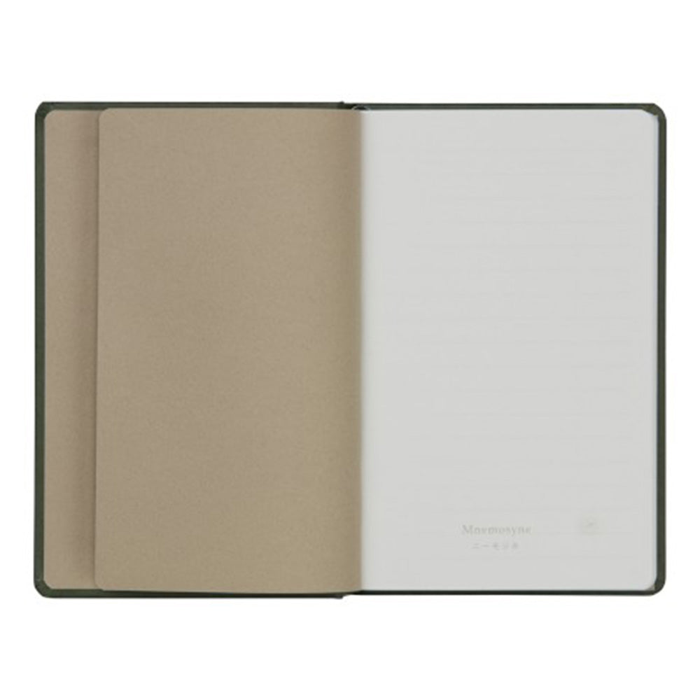 Maruman Mnemosyne A6 Notebook - Dot Grid -Deep Green