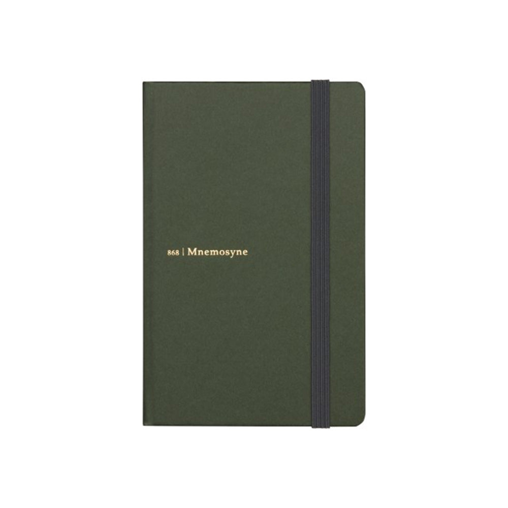 Maruman Mnemosyne A6 Notebook - Dot Grid -Deep Green