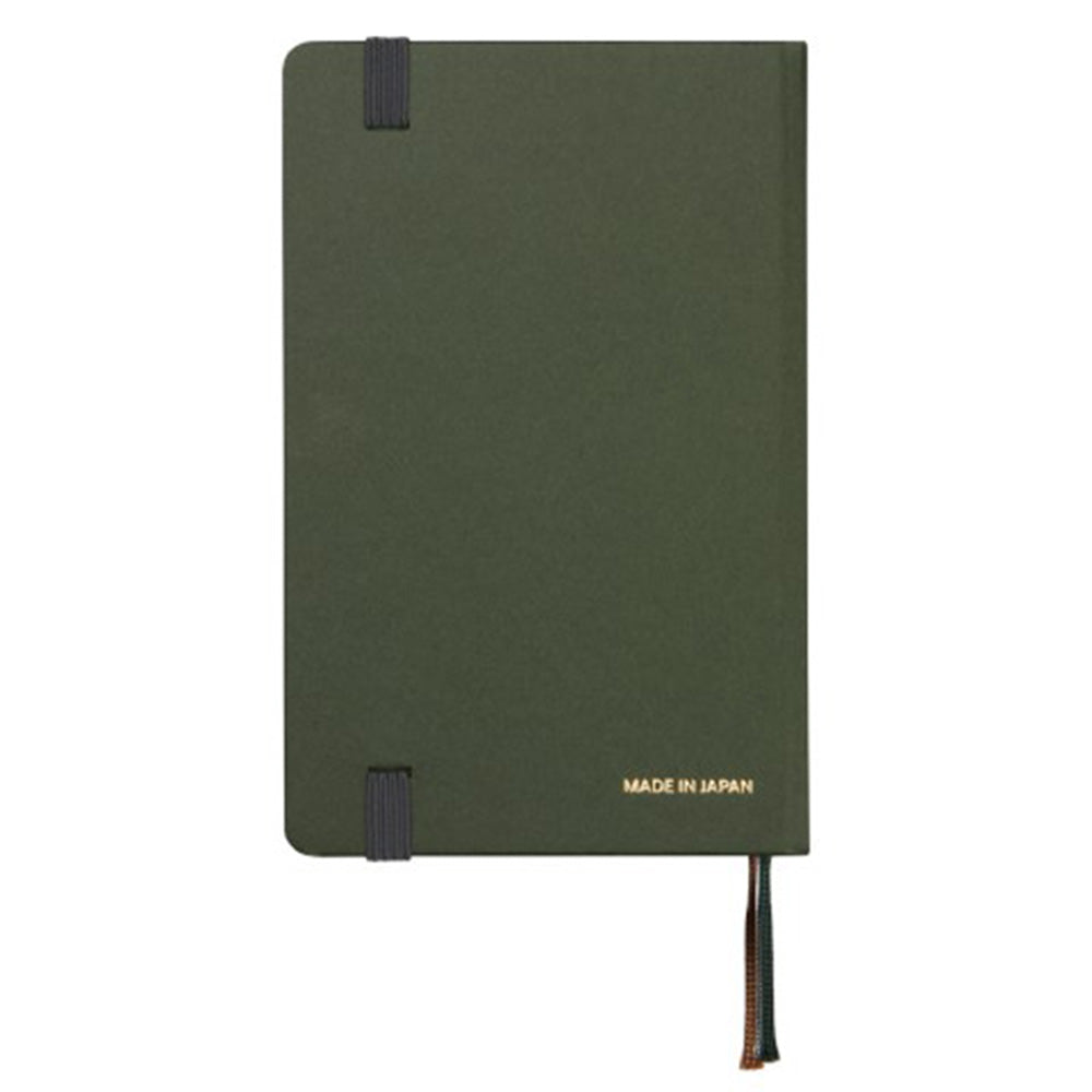 Maruman Mnemosyne A6 Notebook - Lined - Deep Green