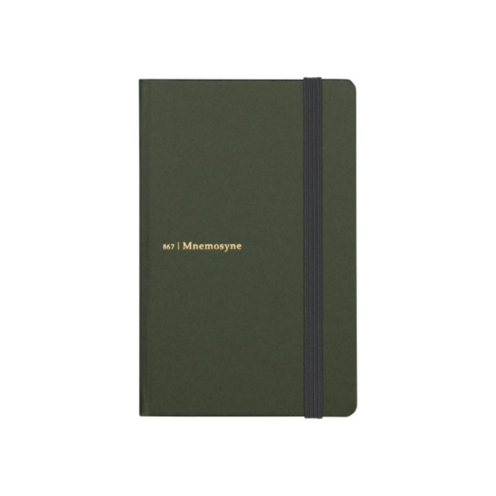 Maruman Mnemosyne A6 Notebook - Lined - Deep Green