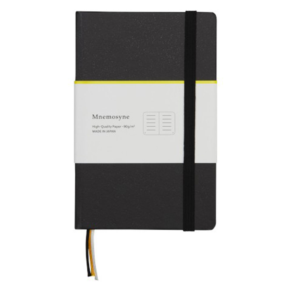 Maruman Mnemosyne A6 Notebook - Lined - Black
