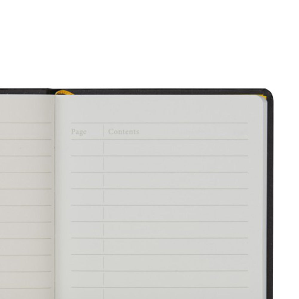 Maruman Mnemosyne A6 Notebook - Lined - Black