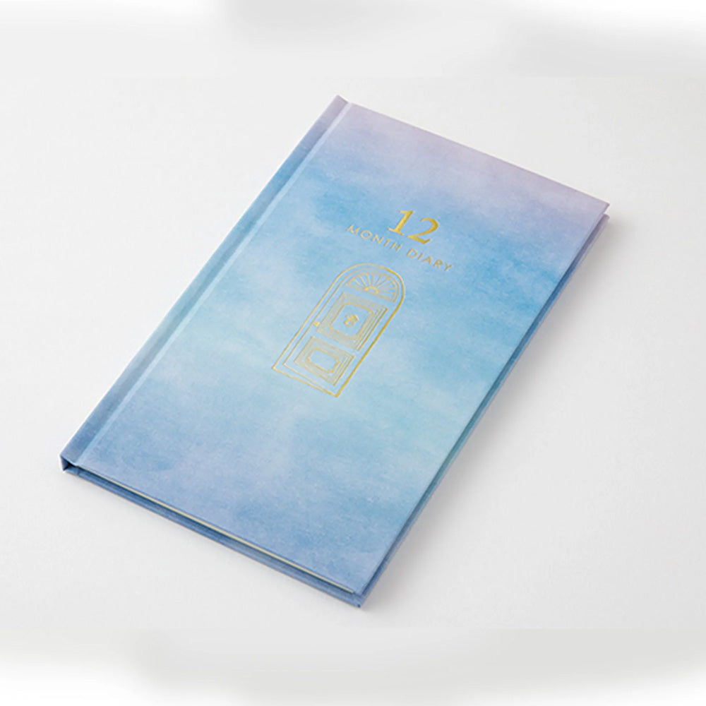 Midori 12-Month Diary - Gate Blue
