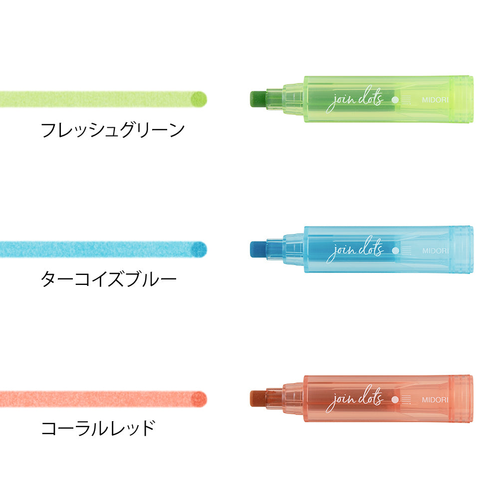 Midori Connecting Pen Join Dots - Bright