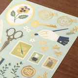 Midori Letter Set - Collage Stationery