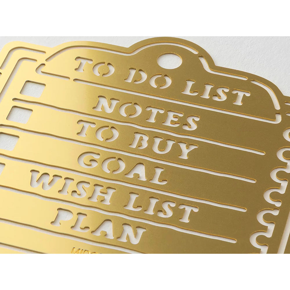 Midori Motif Template - Memo - M.Lovewell