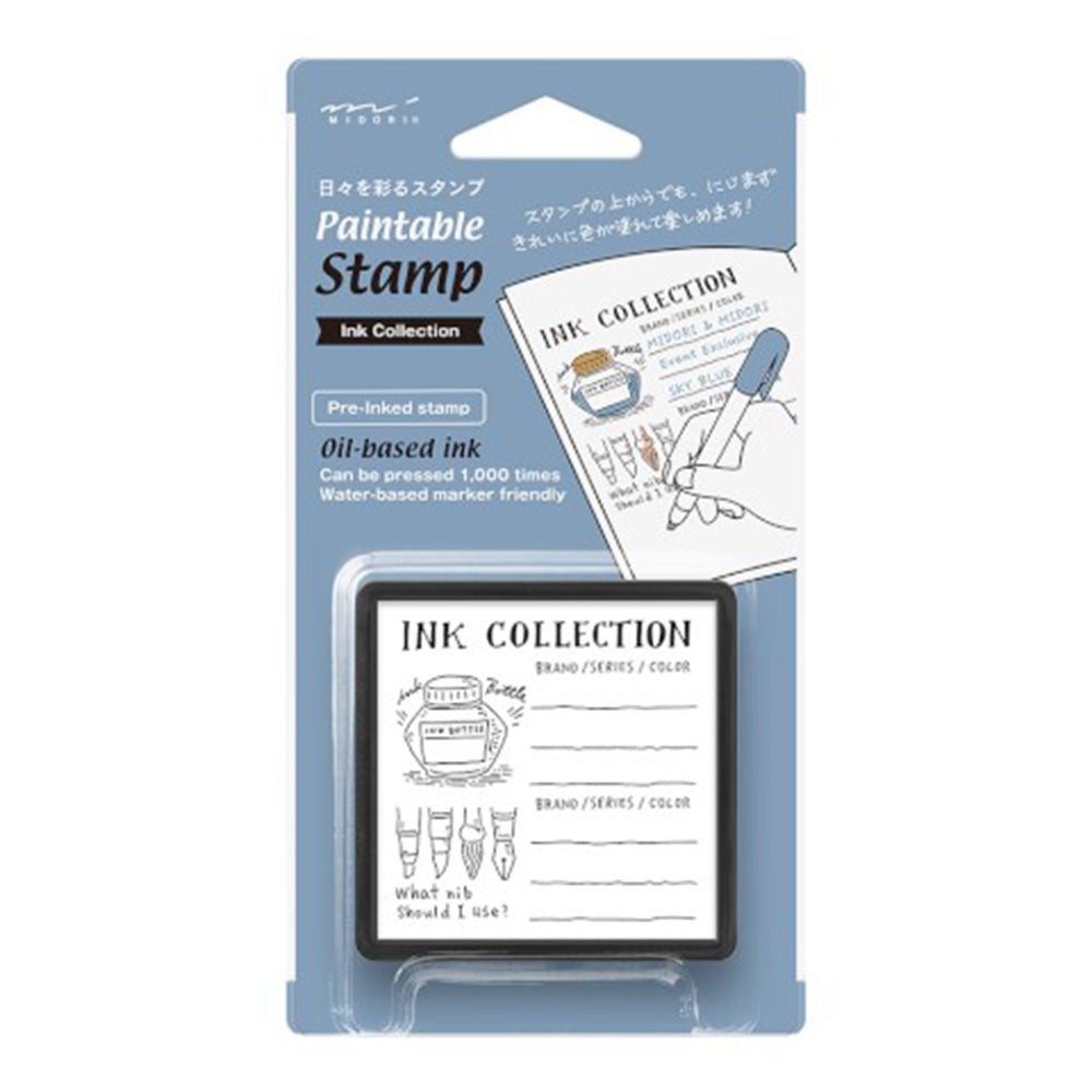 Midori Paintable Pre-Inked Stamp - Ink Collections