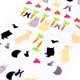 Midori Schedule Stickers - Bunnies