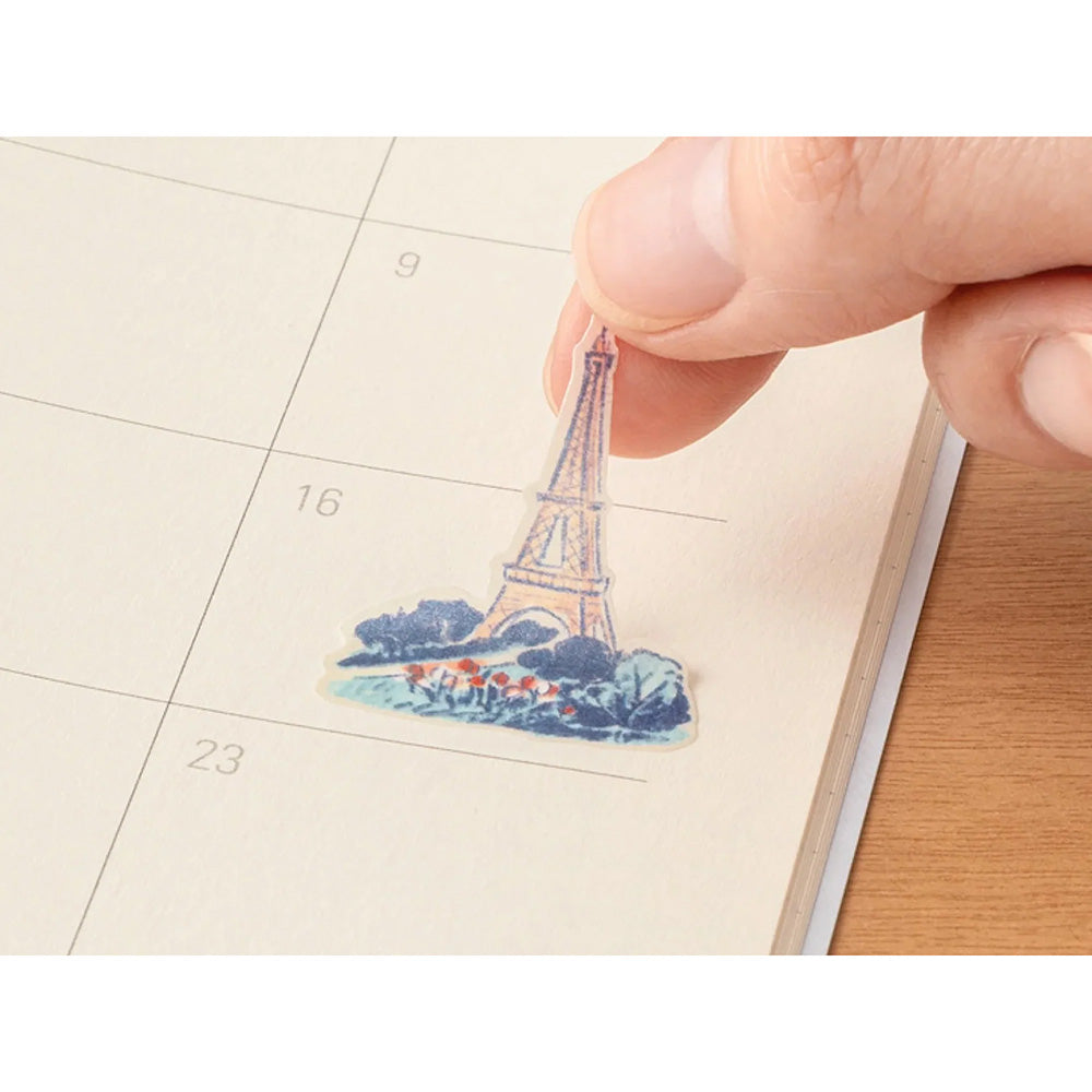 Midori Sticker Sheet - French Motifs