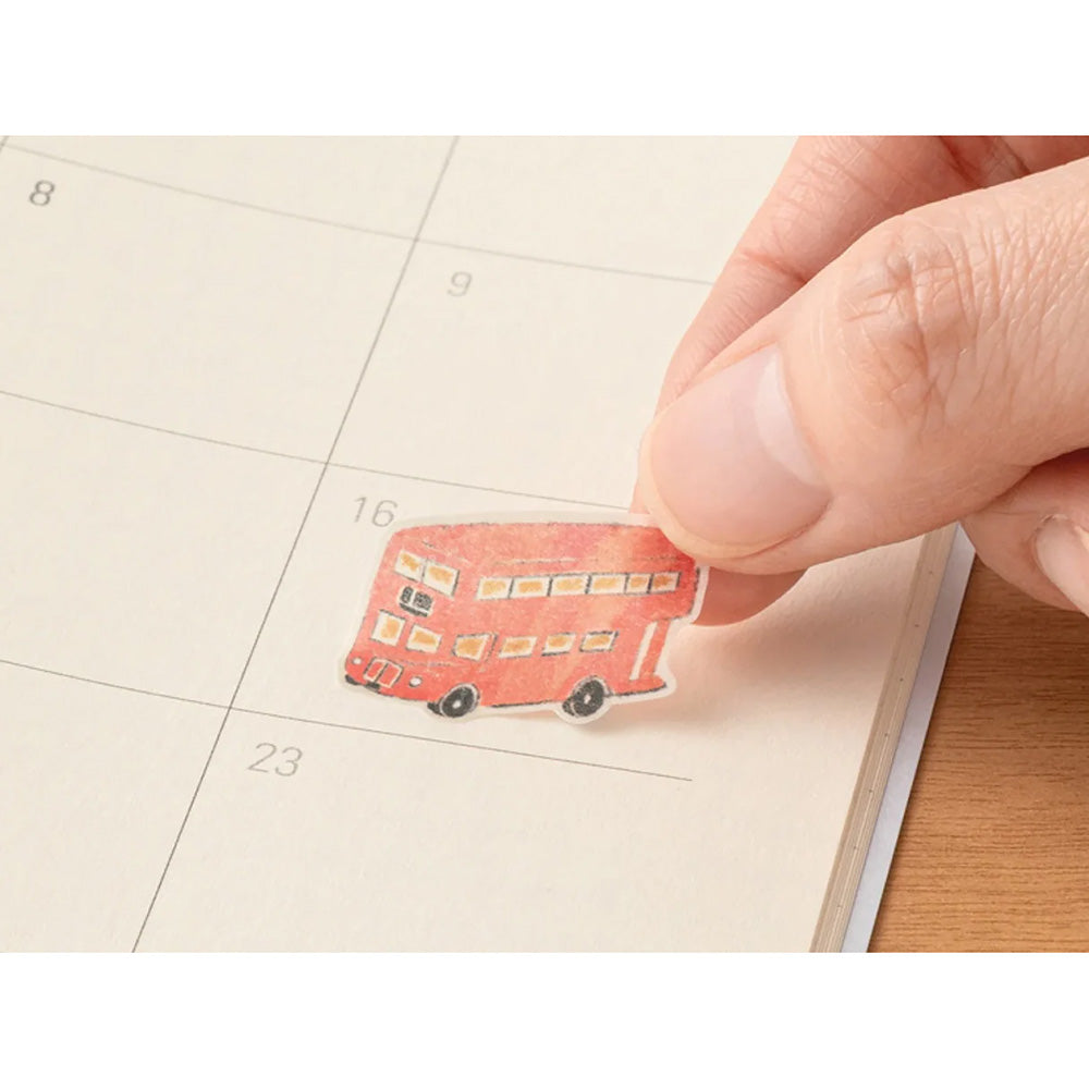 Midori Sticker Sheet - British Motifs