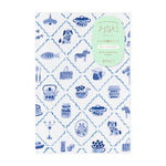 Midori Yuru Log Notebook B6 - Blue Nordic