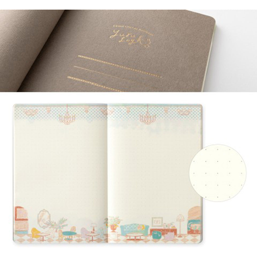 Midori Yuru Log Notebook B6 - Travel & Hotel
