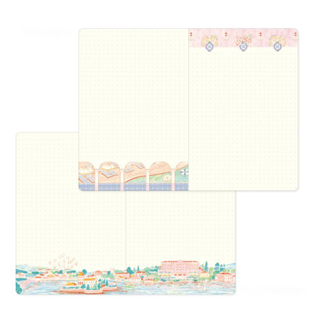 Midori Yuru Log Notebook B6 - Travel & Hotel