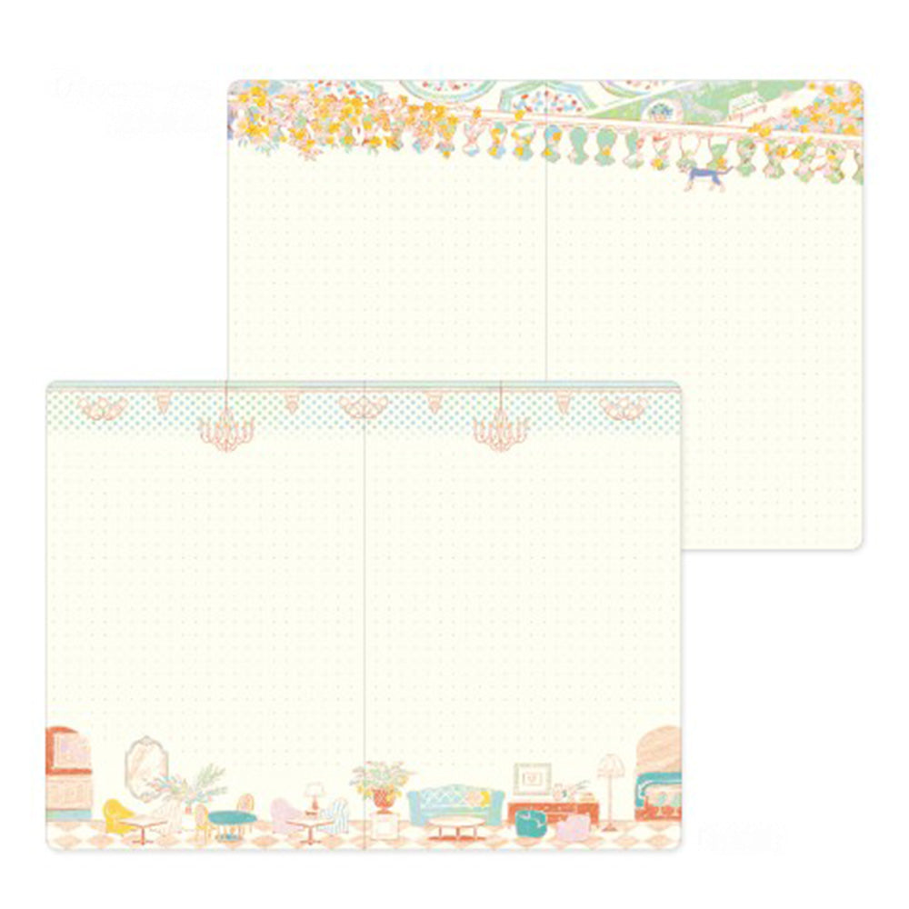 Midori Yuru Log Notebook B6 - Travel & Hotel