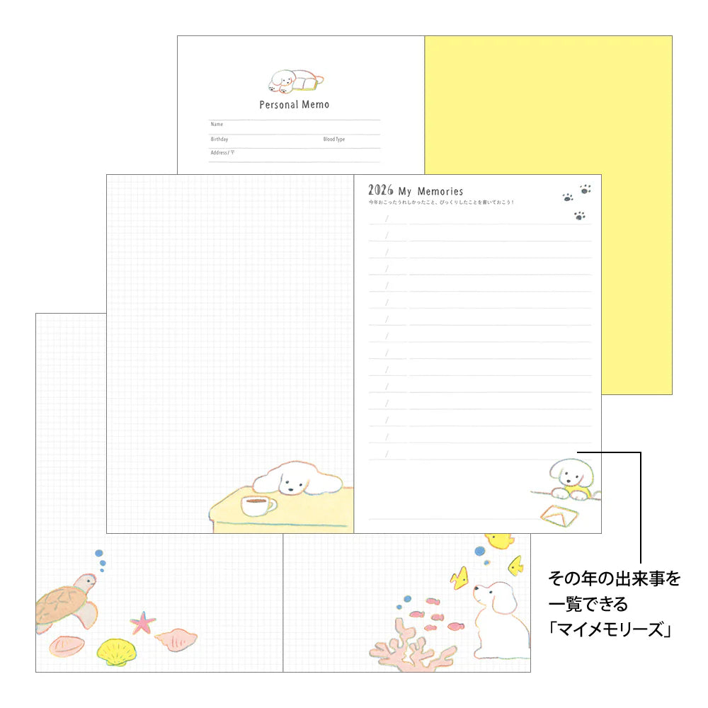 midoriページ Midori Index Label- Vivid Colors