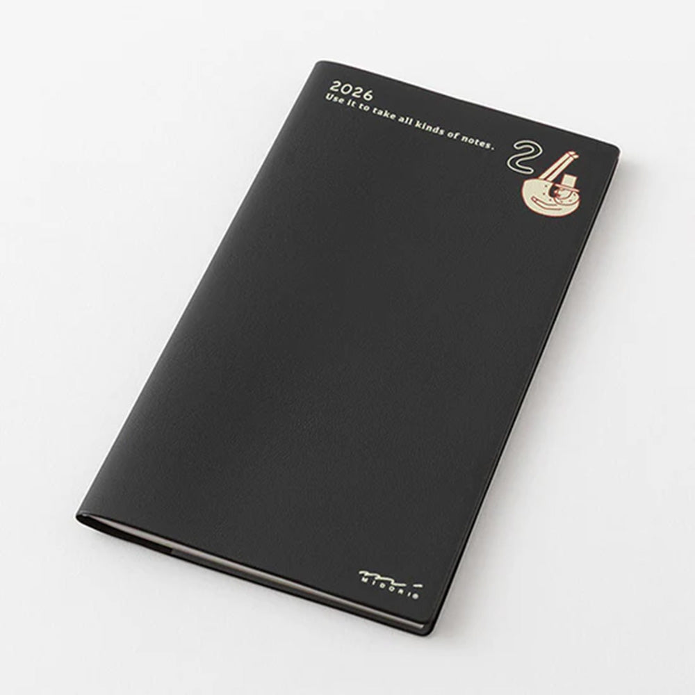 Midori 2026 Pocket Diary Slim - Ojisan