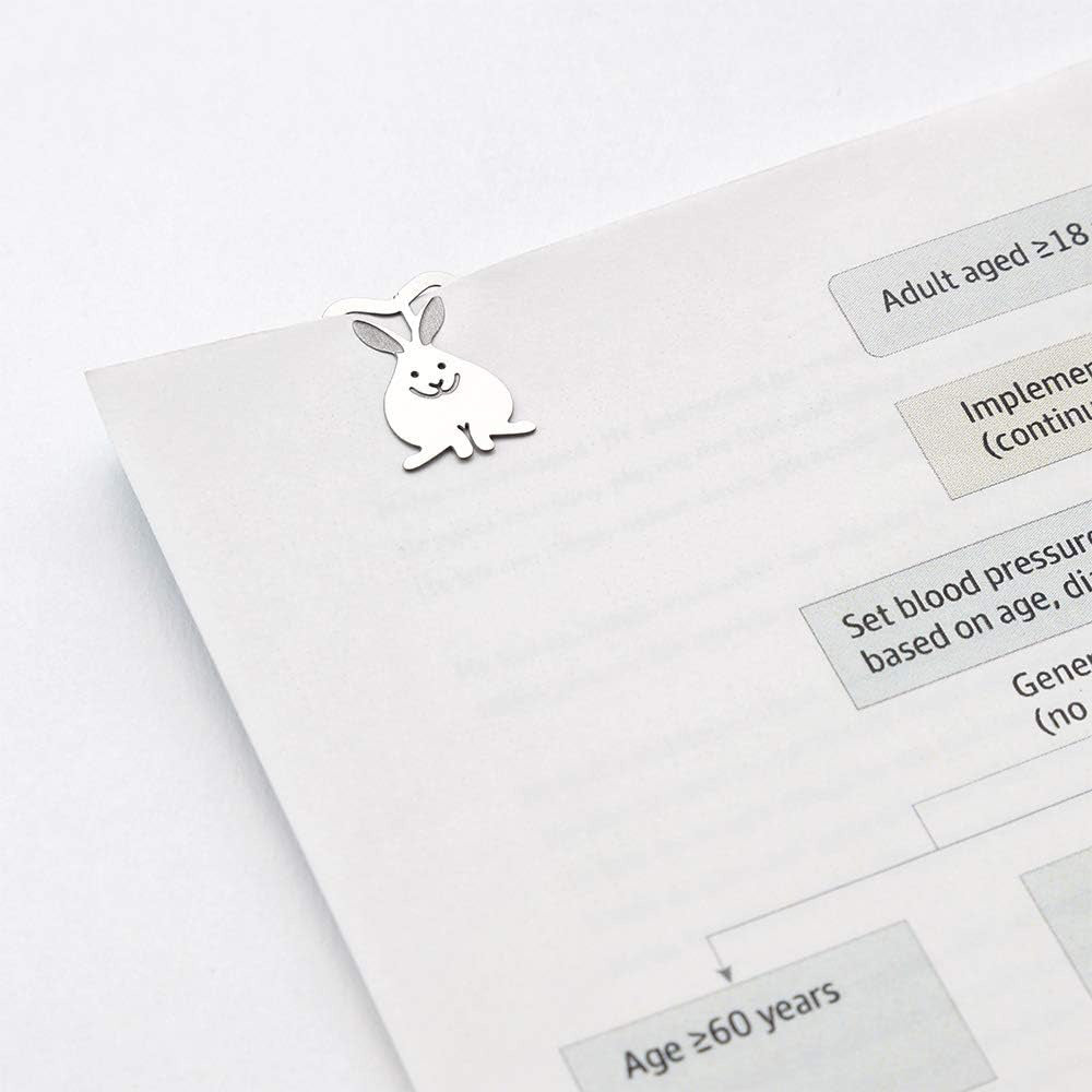 Midori Etching Paper Clips - Rabbit