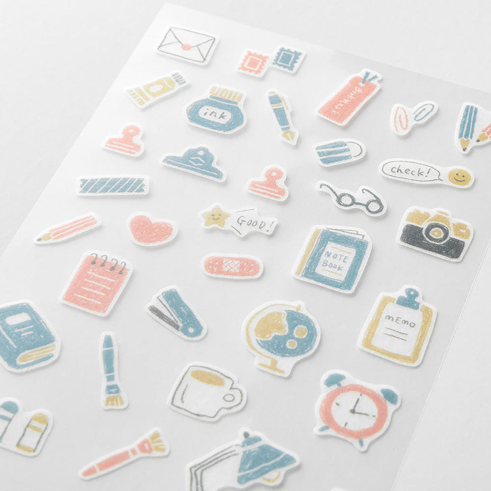 Midori Two Sticker Sheets - Stationery