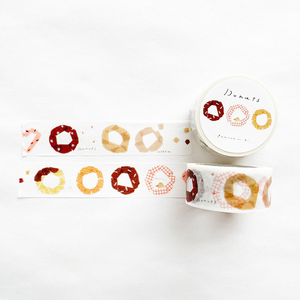 Donuts Miki Tamura Washi Tape