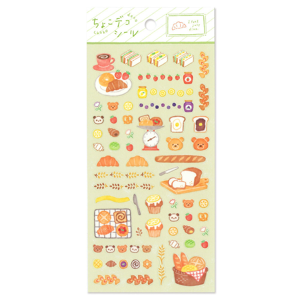 Mind Wave Choko Deco Sticker - Bread
