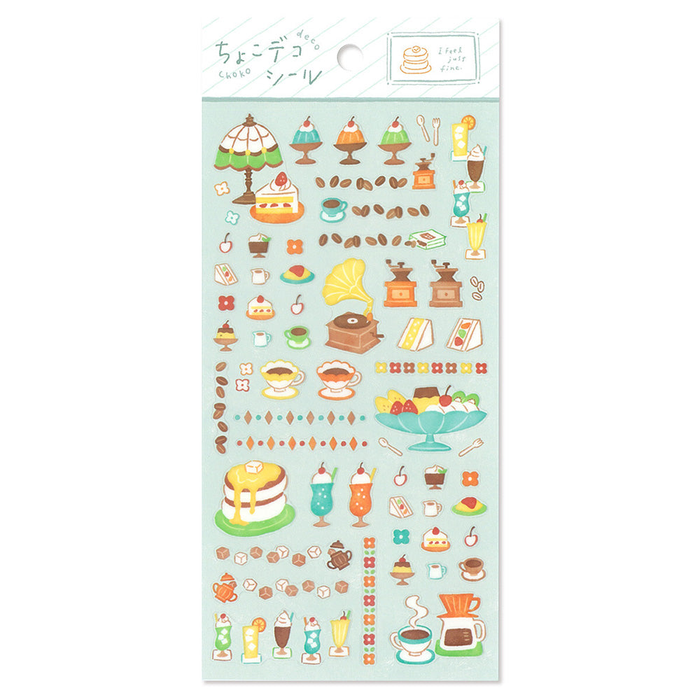 Mind Wave Choko Deco Sticker - Kissaten - M.Lovewell