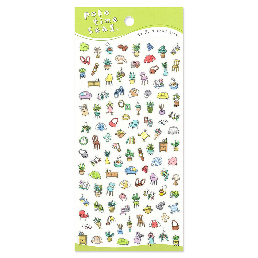 Mind Wave Poko Time Seal Sticker - Room