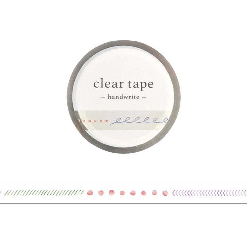 Mind Wave Washi Tape - Clear - Handwrite