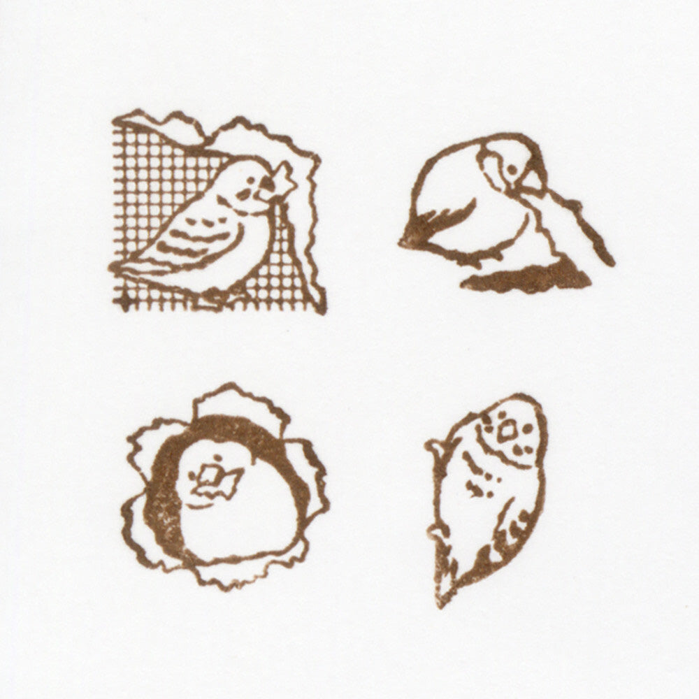 Mischief in the Margin Stamp Set - Bird