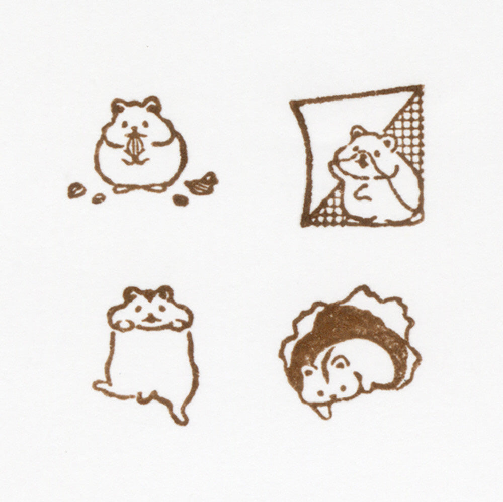 Mischief in the Margin Stamp Set - Hamster
