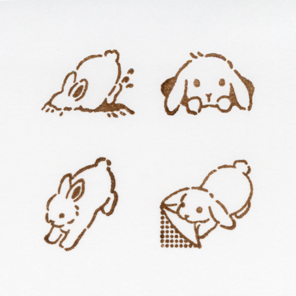 Mischief in the Margin Stamp Set - Rabbit