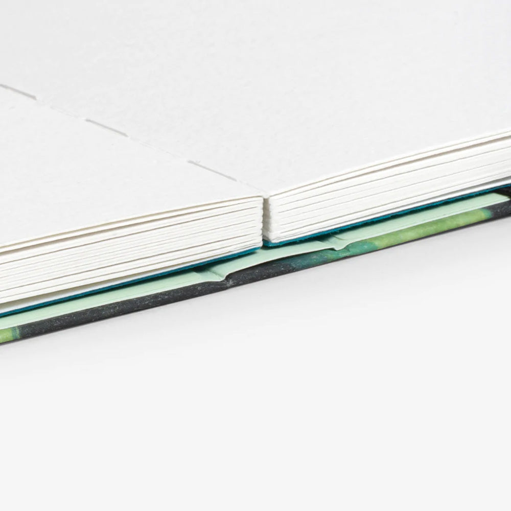 Mossery Threadbound Mixed Media Sketchbook - Forest Green