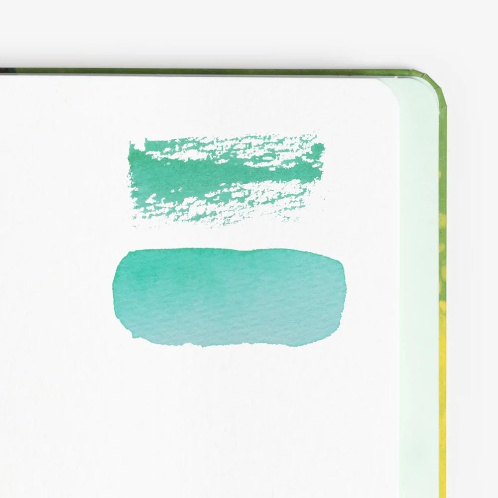 Mossery Threadbound Mixed Media Sketchbook - Forest Green
