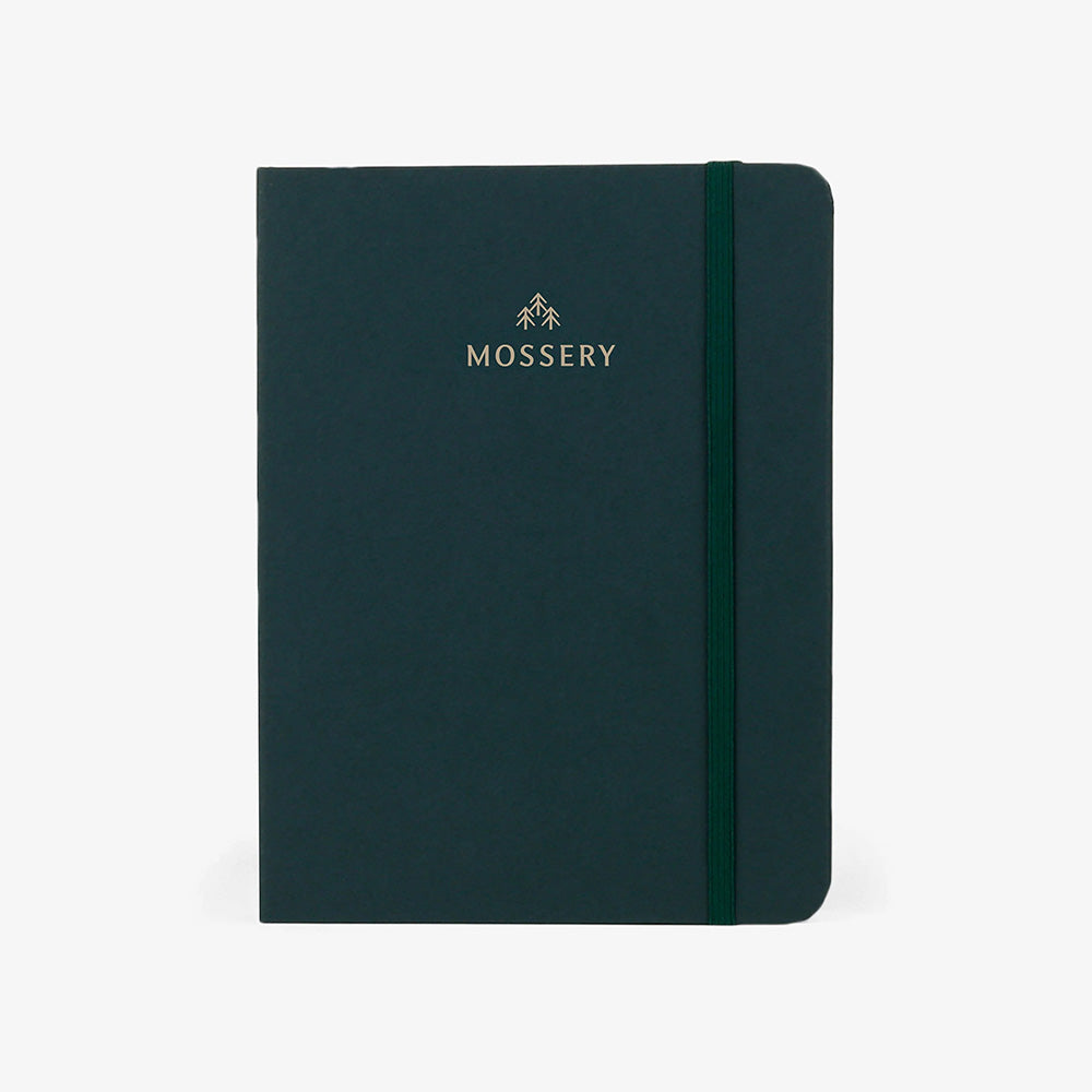 Mossery Threadbound Mixed Media Sketchbook - Forest Green