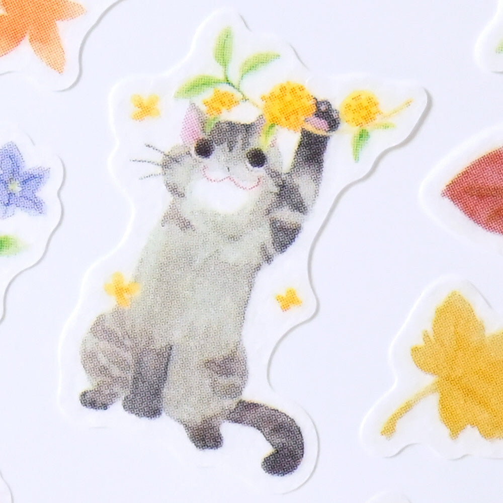 Nekorobi Sticker Sheet - Dusty Autumn