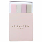 Nuance Color Tone Sticky Notes - Pink Beige