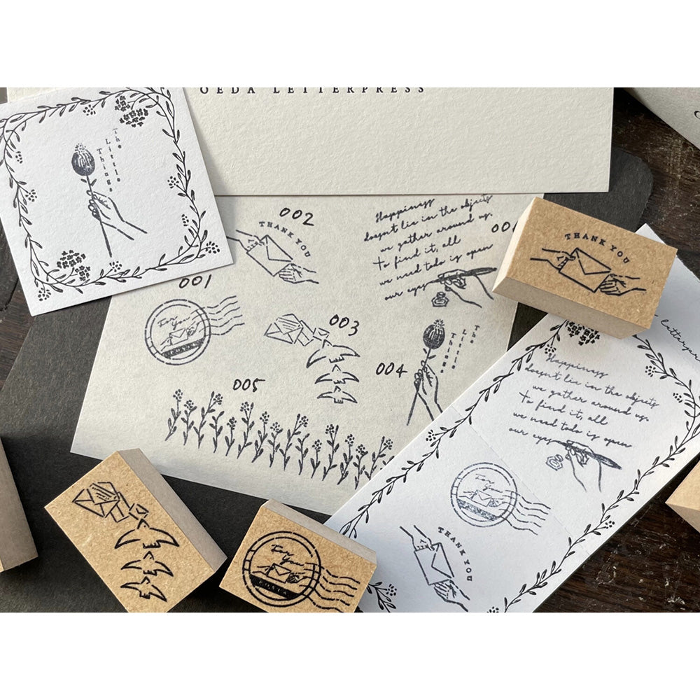 Oeda Letterpress Stamp Set
