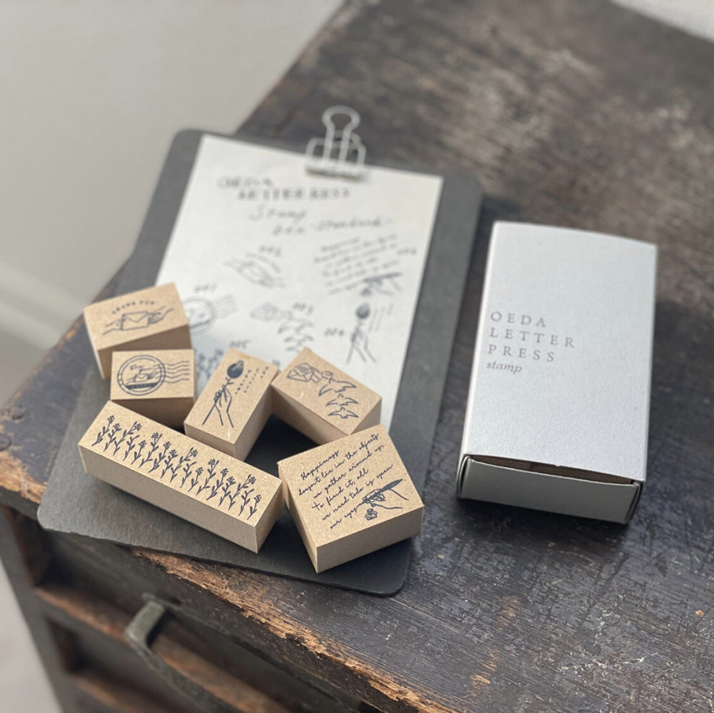Oeda Letterpress Stamp Set