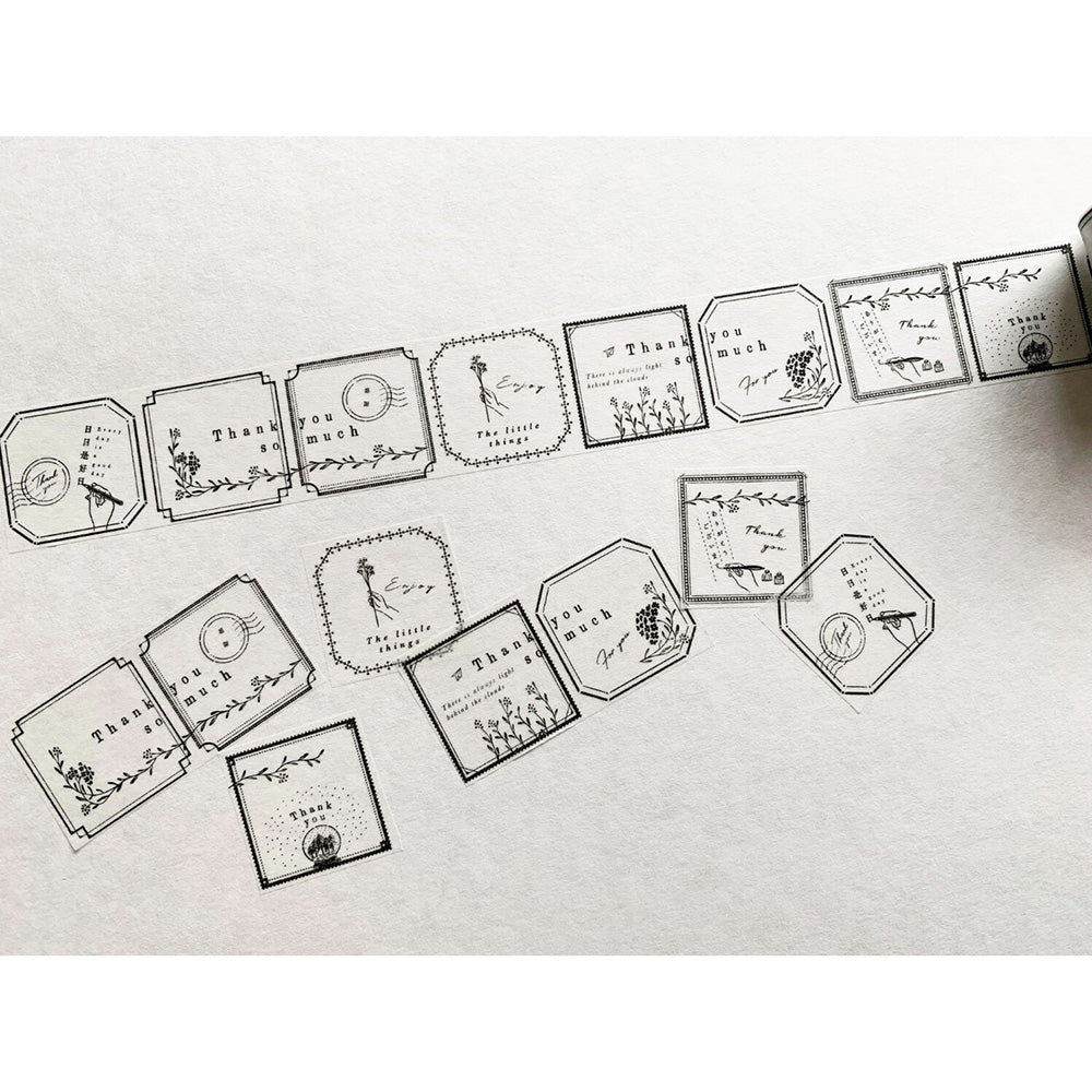 Oeda Letterpress Washi Tape - 8 Frame