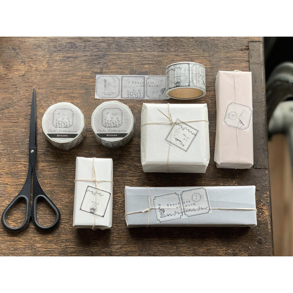 Oeda Letterpress Washi Tape - 8 Frame