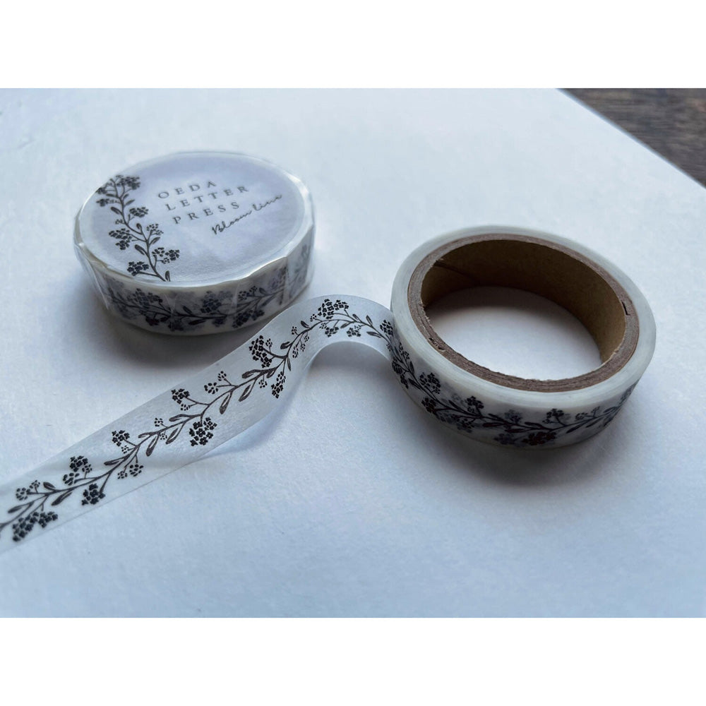 Oeda Letterpress Washi Tape - Bloom