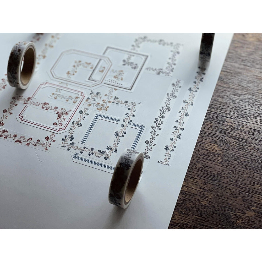 Oeda Letterpress Washi Tape - Bloom